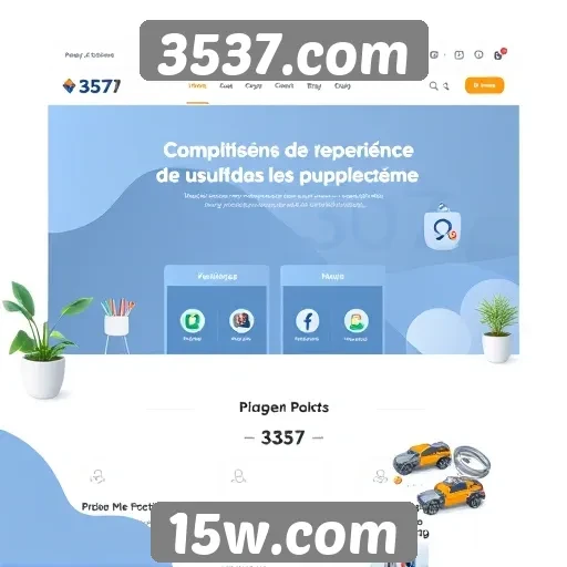 Experiência de usuário no site 3537.com